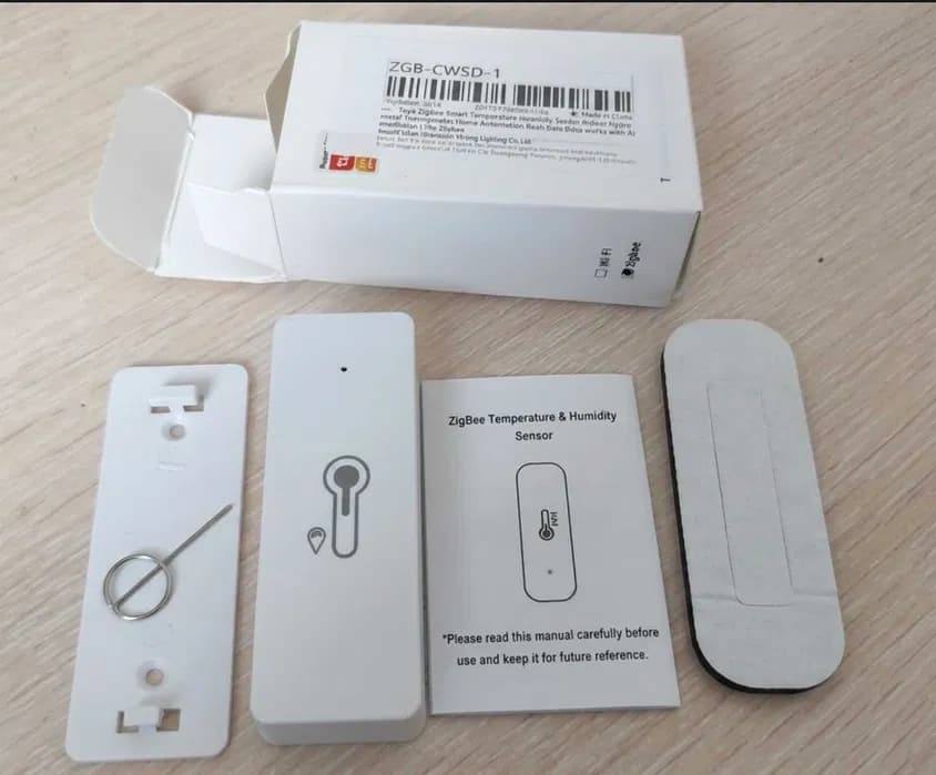 ZigBee датчик температури та вологості Tuya — мініатюра 2