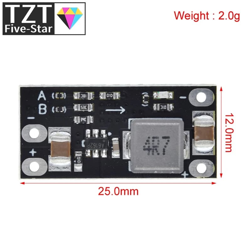 DC-DC Step-Down перетворювач Mini 12V→5V 2A