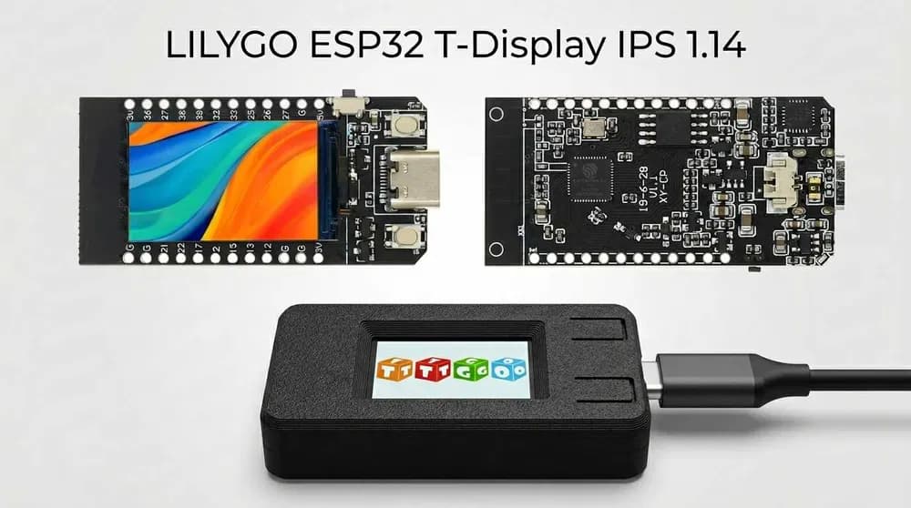 ESP32 T-Display IPS 1.14" (без корпуса)