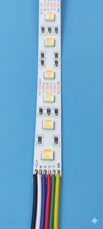 Світлодіодна стрічка RGBCCT 60 LED/м (12V, IP20)