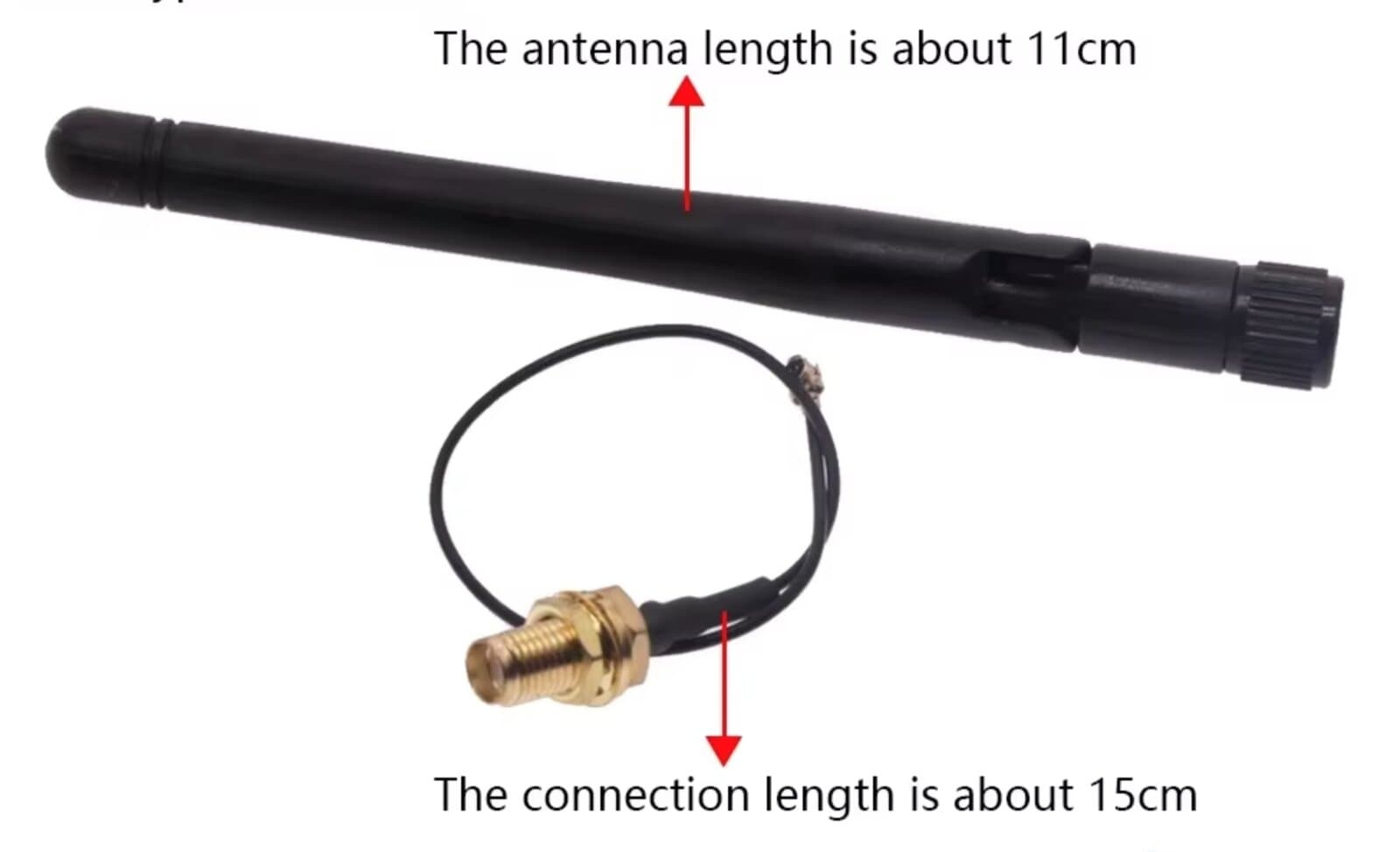 WiFi антена 2.4GHz 5dBi FPC (IPX/U.FL, всенаправлена) — мініатюра 4