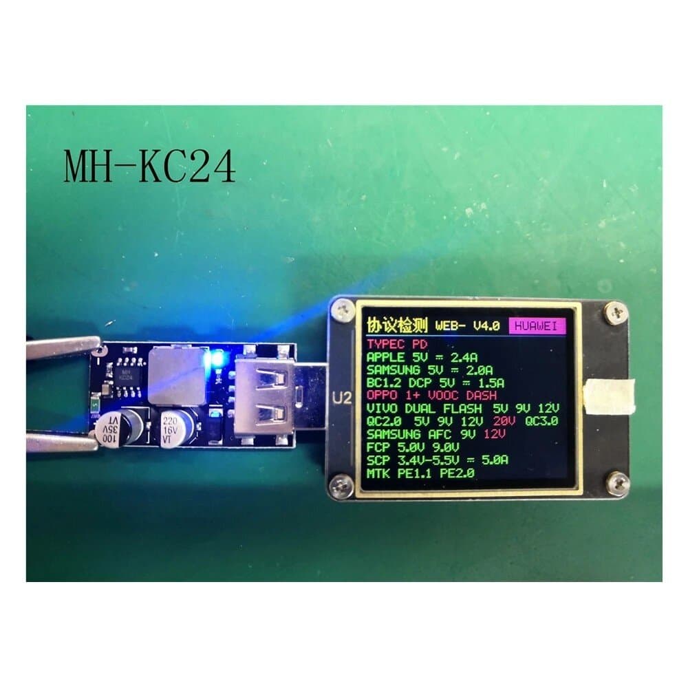 Модуль QC3.0 USB 1way (6–32V, ≈24W) — мініатюра 2