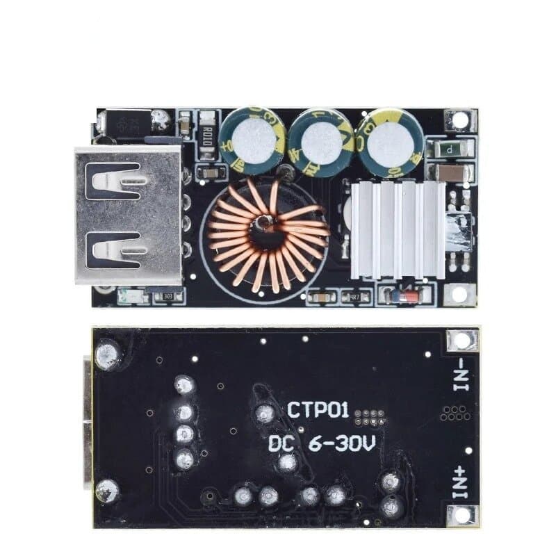 Модуль QC3.0 DIY зарядки 24W (5–32V) — мініатюра 3