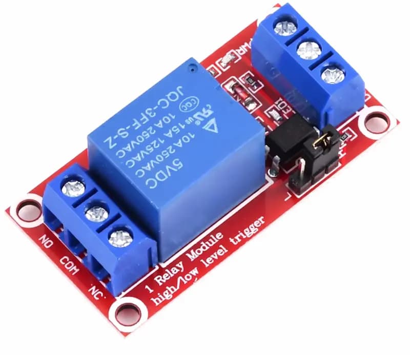 Релейний модуль 5V з опторозв'язкою (низький рівень) — мініатюра 2