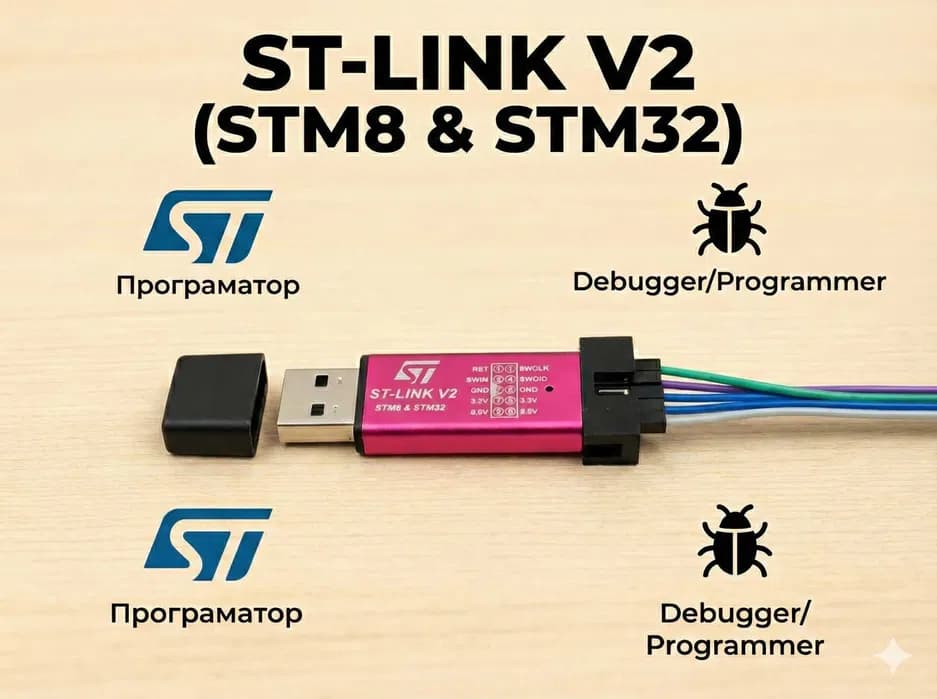 Програматор ST-Link V2