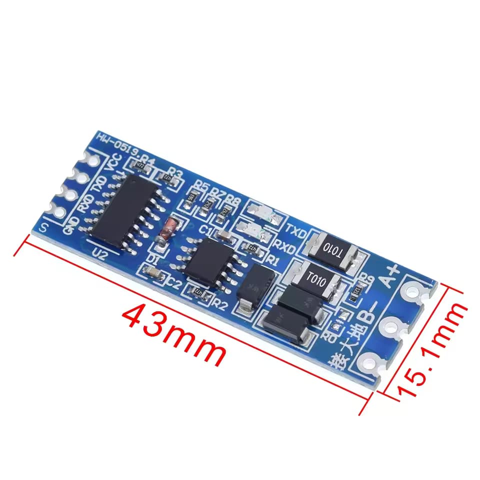 Модуль RS485 – TTL / UART (Автоматичний контроль потоку) — мініатюра 2