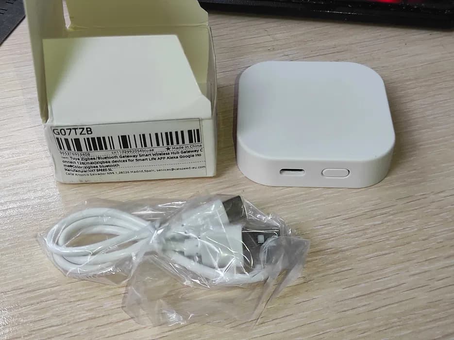 Розумний шлюз ZigBee/Bluetooth Tuya/SmartLife — мініатюра 2