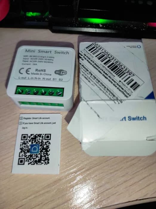 Розумне смарт реле WiFi + 433 МГц Tuya 16A — мініатюра 3