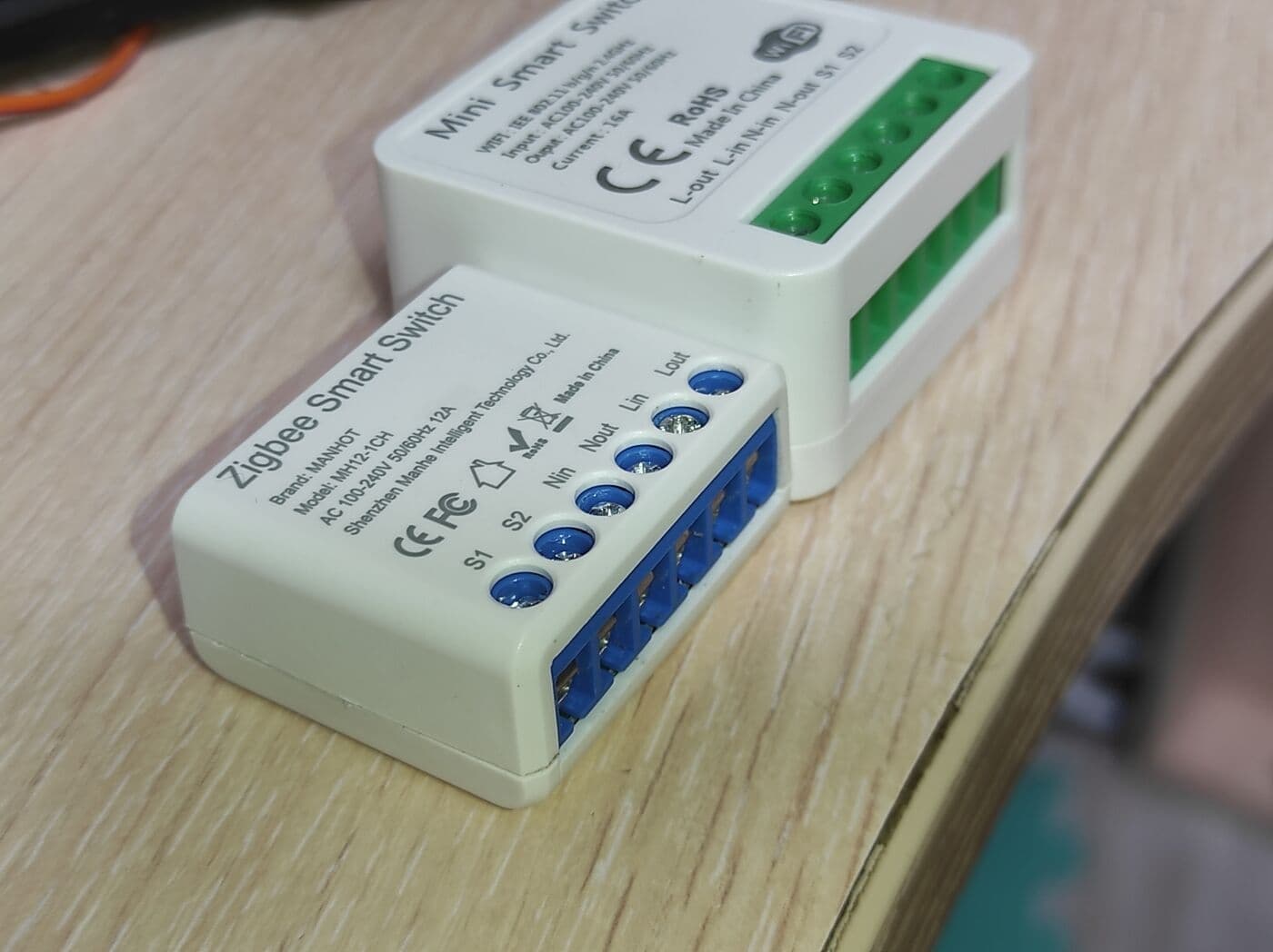 Мініатюрне смарт реле Zigbee Tuya 12A — мініатюра 4