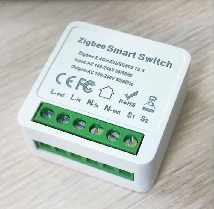 Розумне смарт реле Zigbee Tuya 16A